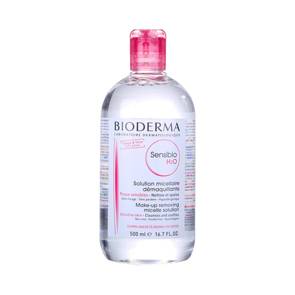 商品Bioderma|贝德玛（Bioderma）深层舒妍卸妆水 舒缓保湿粉水500ml,价格¥140,第1张图片