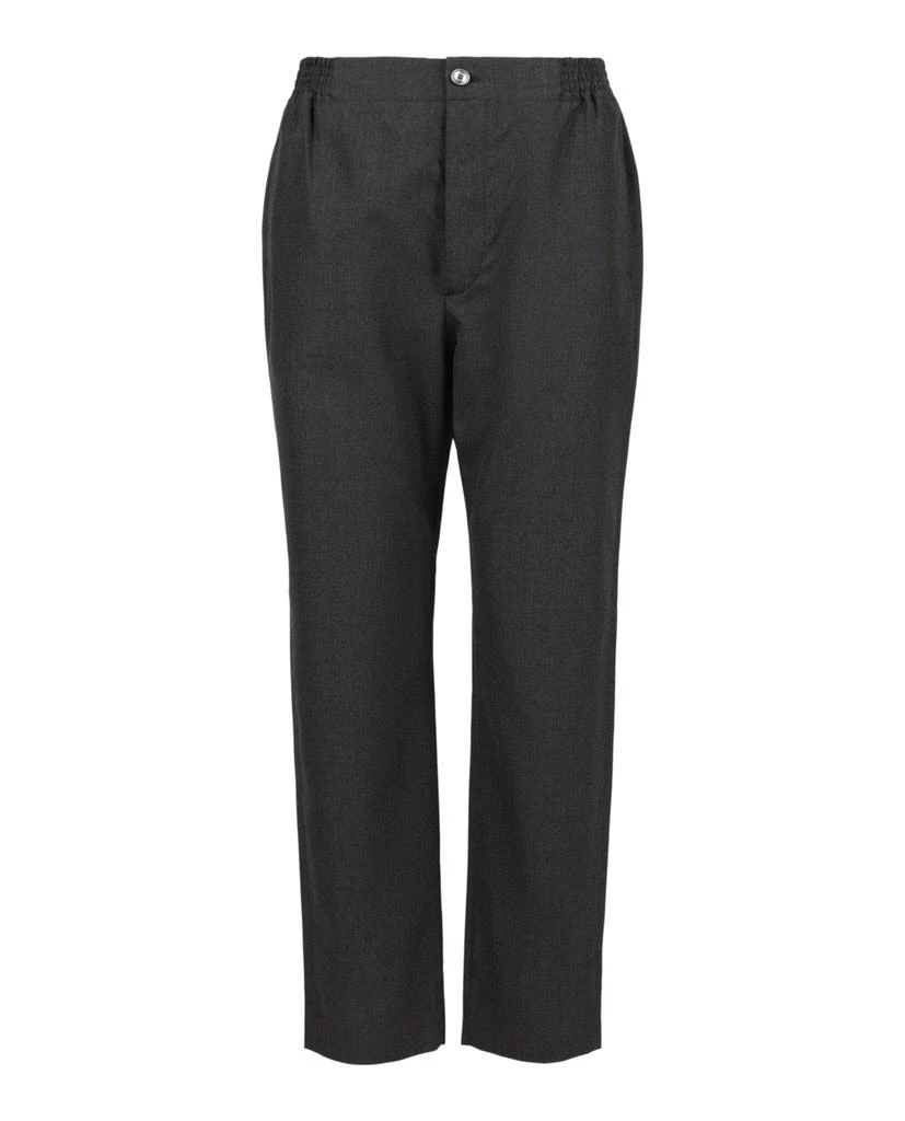 商品Gucci|Label Cotton Poplin Trousers,价格¥1418,第1张图片