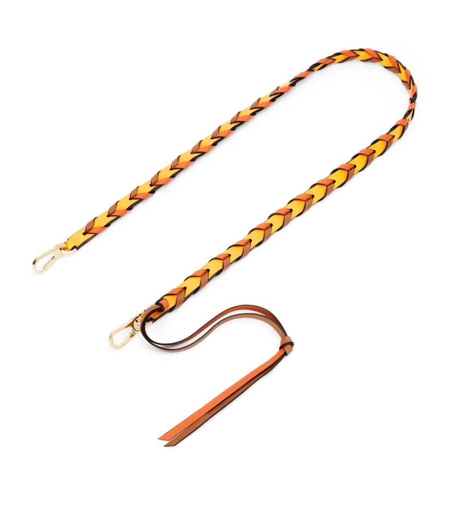 商品Loewe|Leather Braided Strap,价格¥4041,第1张图片