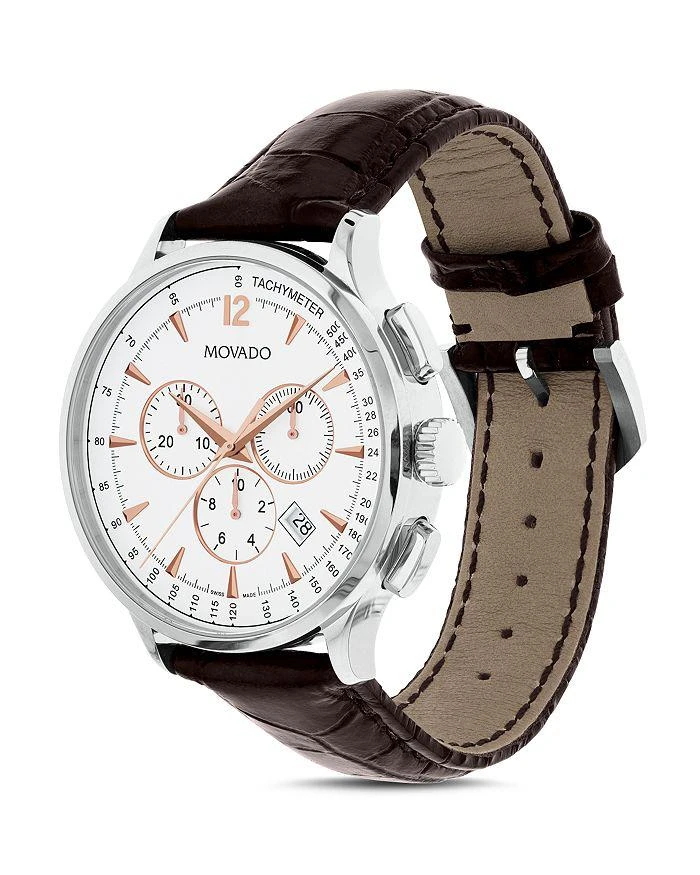 商品Movado|Movado Men's Circa Chronograph Watch, 42mm,价格¥7747,第2张图片详细描述