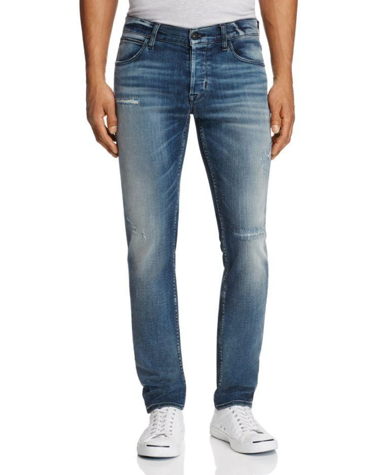 商品Hudson|Hudson Axl Super Slim Fit Jeans in Battery ,价格¥1334,第1张图片