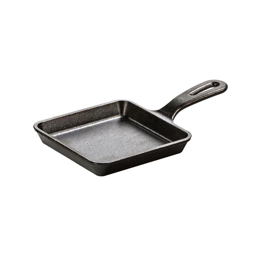 商品Lodge|5 Inch Square Cast Iron Skillet,价格¥142,第1张图片