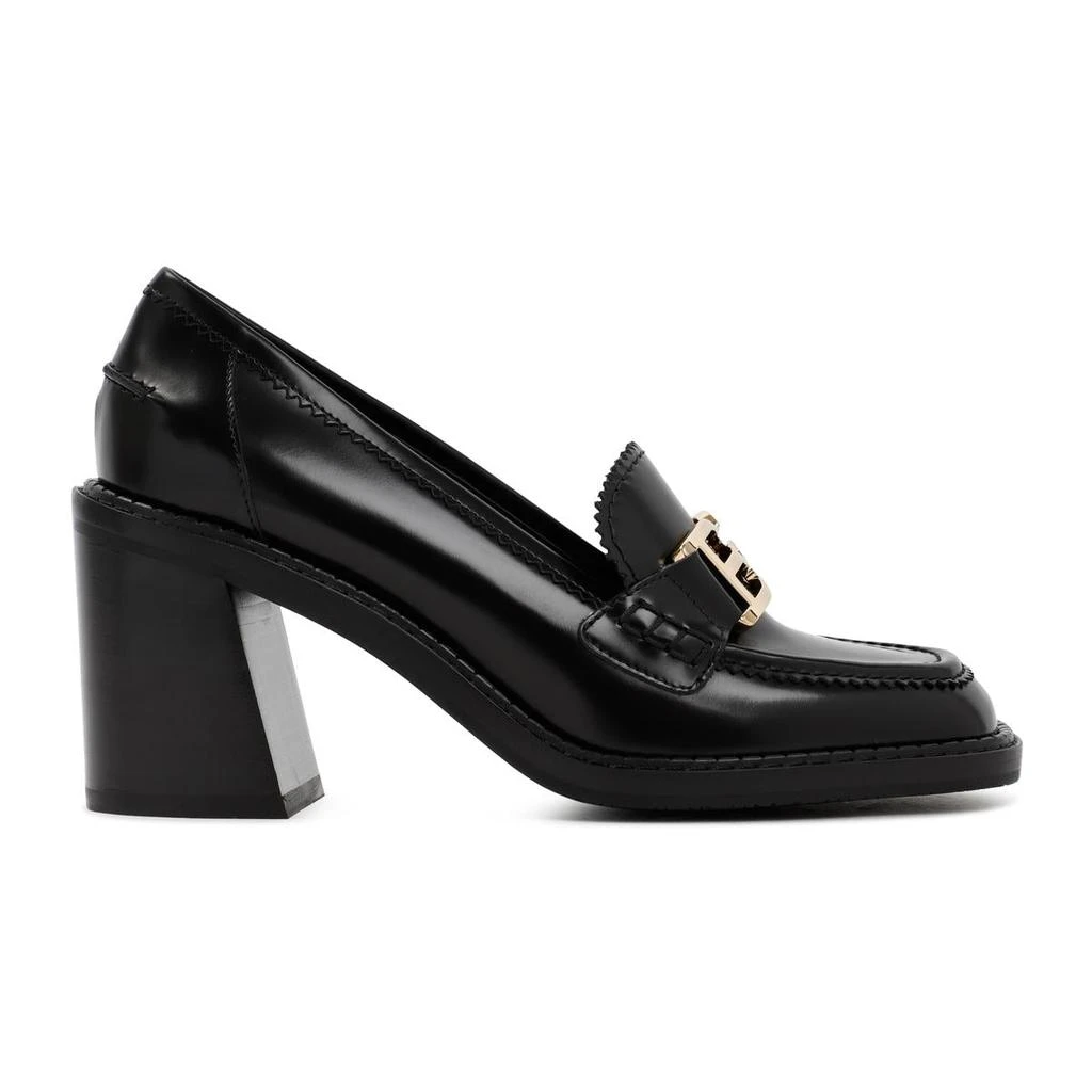 商品Bally|BALLY BROWN LEATHER ELLYANE PUMPS SHOES,价格¥3239,第1张图片