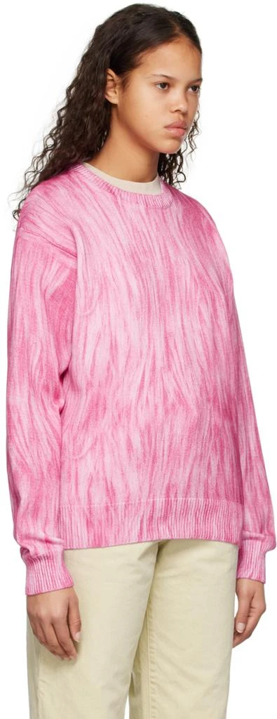 商品STUSSY|Pink Printed Fur Sweater,价格¥661,第2张图片详细描述