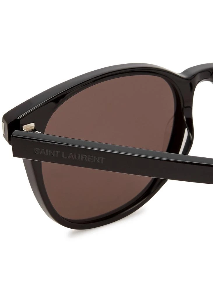 商品Yves Saint Laurent|Zoe black wayfarer-style sunglasses,价格¥1103,第3张图片详细描述