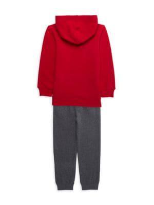 商品Calvin Klein|​Little Boy’s 2-Piece Hoodie & Joggers Set,价格¥223,第4张图片详细描述