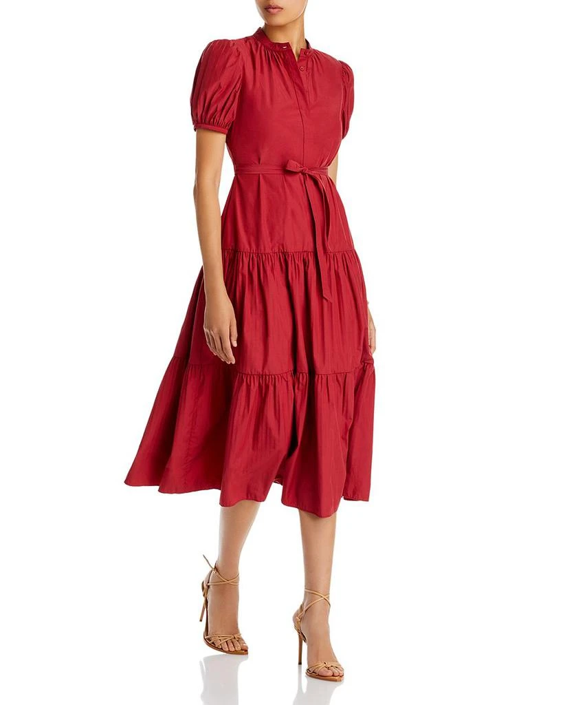 商品Derek Lam|Alexandra Puff Sleeve Midi Dress,价格¥2844,第1张图片