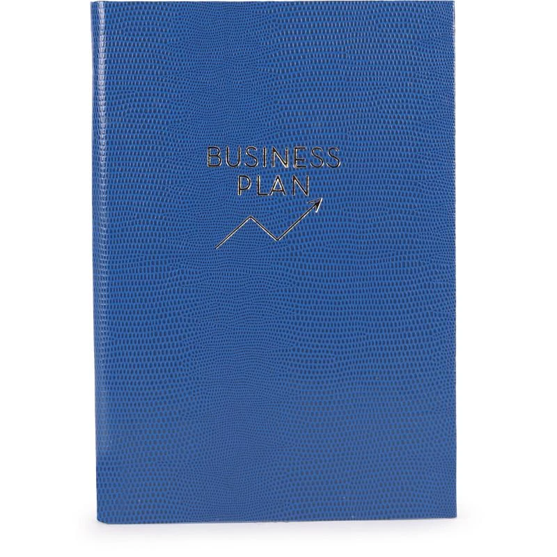 商品Sloane Stationery|Business plan designer notebook in blue,价格¥397,第1张图片