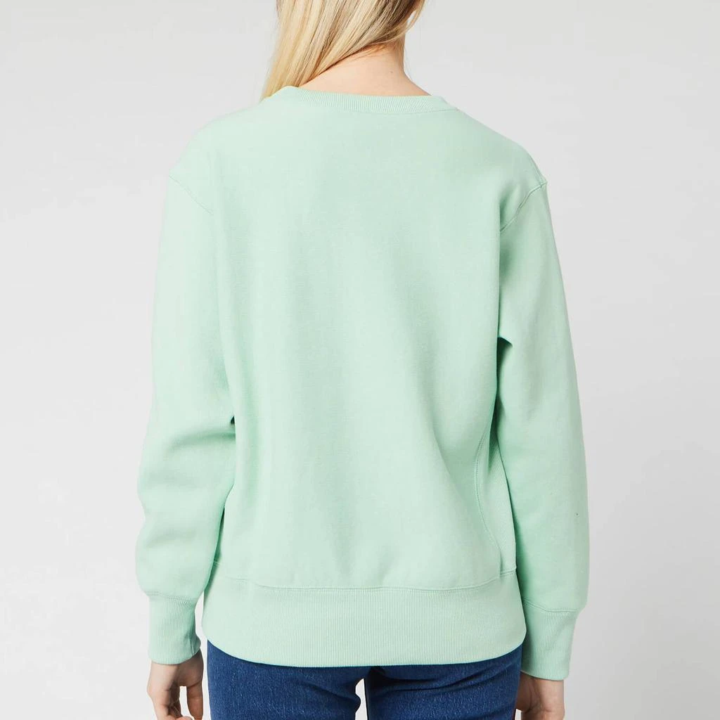 商品CHAMPION|Champion Women's Small Script Crew Neck Sweatshirt - Mint Green,价格¥277,第2张图片详细描述