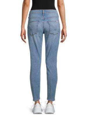 商品Hudson|Krista Low-Rise Skinny Jeans,价格¥298,第4张图片详细描述