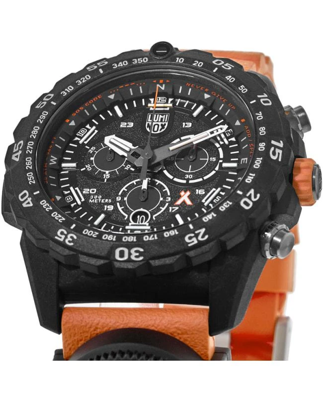 商品Luminox|Luminox Master Bear Grylls Survival Black Dial Rubber Strap Men&apos;s Watch XB.3749,价格¥4619,第2张图片详细描述