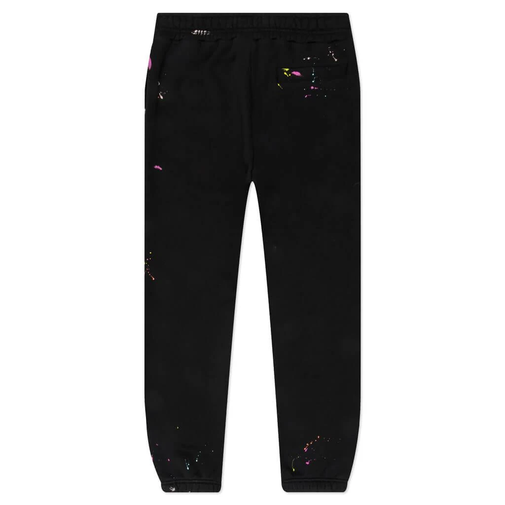 商品Palm Angels|Palm Angels PXP Painted Sweatpants - Black/White,价格¥5687,第2张图片详细描述