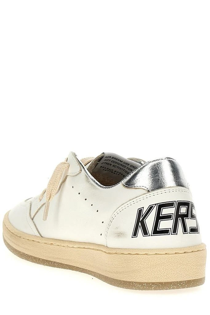 商品Golden Goose|Golden Goose Kids Ball Star-Patch Lace-Up Sneakers,价格¥1322,第3张图片详细描述