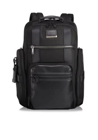商品Tumi|Tumi Black Alpha Bravo Murray 3 Way Briefcase,价格¥2213,第1张图片