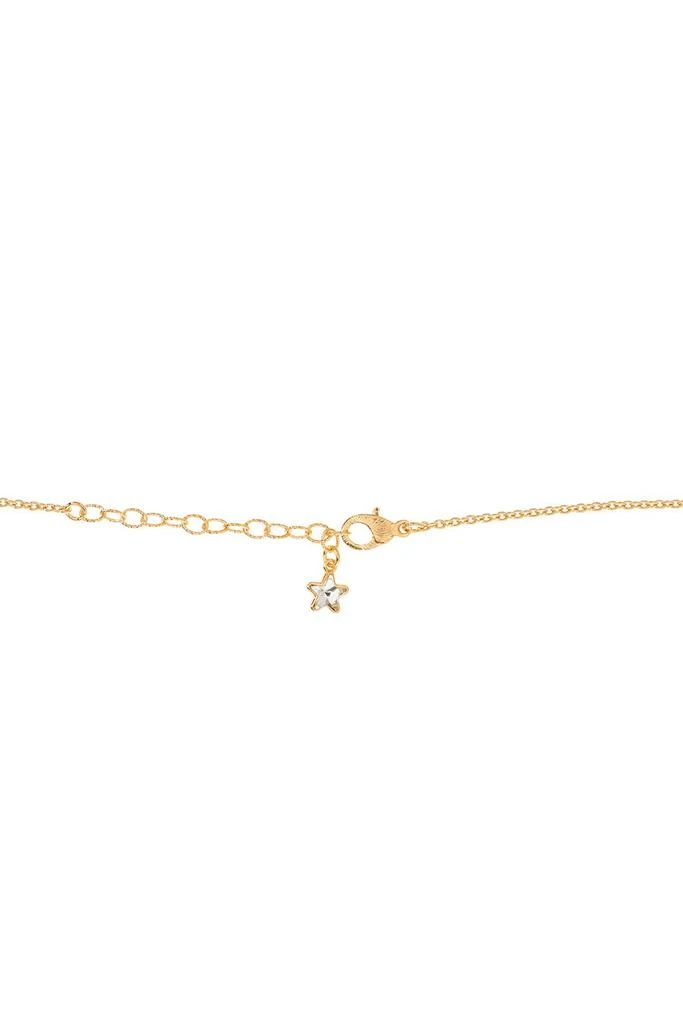 商品Gucci|Gucci Embellished Logo Star Charm Necklace,价格¥3603,第2张图片详细描述