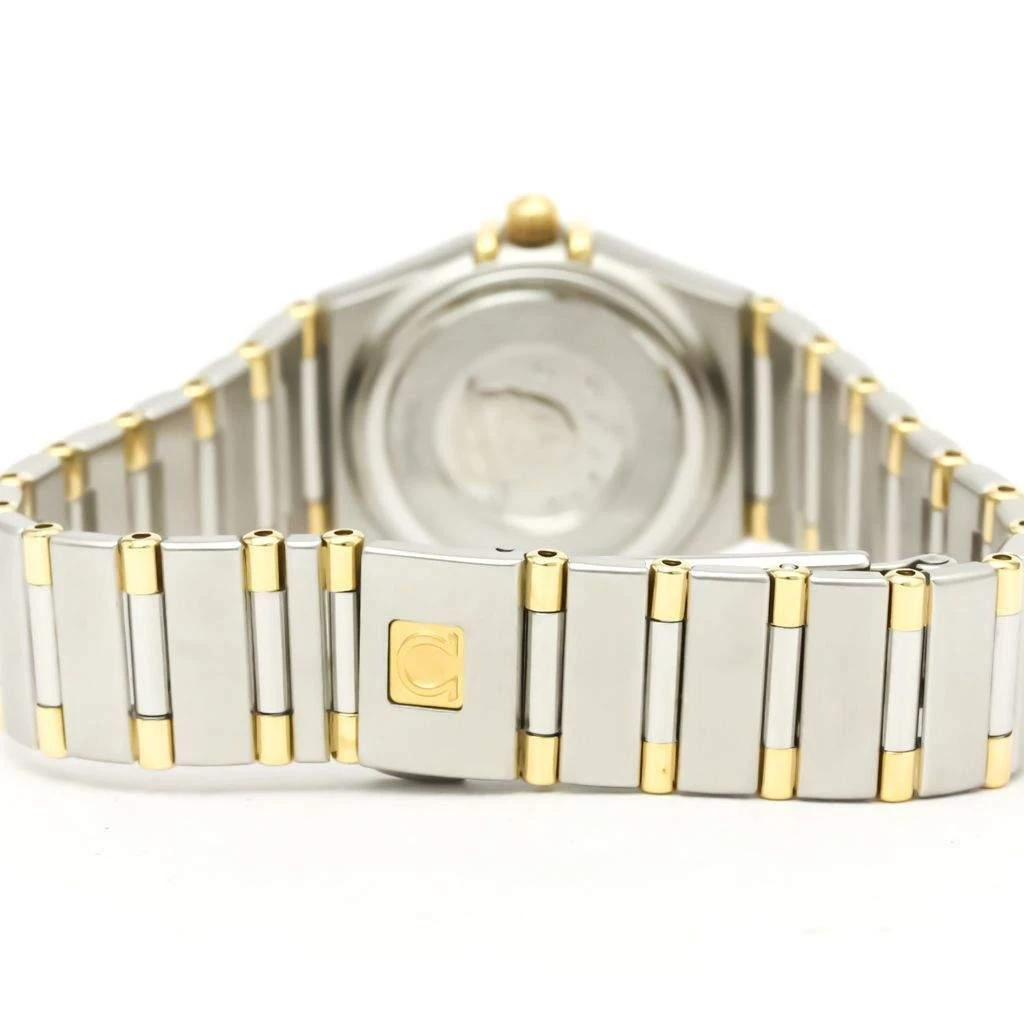商品[二手商品] Omega|Omega Silver Diamonds 18k Yellow Gold And Stainless Steel Constellation 1367.30 Women's Wristwatch 22 MM,价格¥12806,第4张图片详细描述