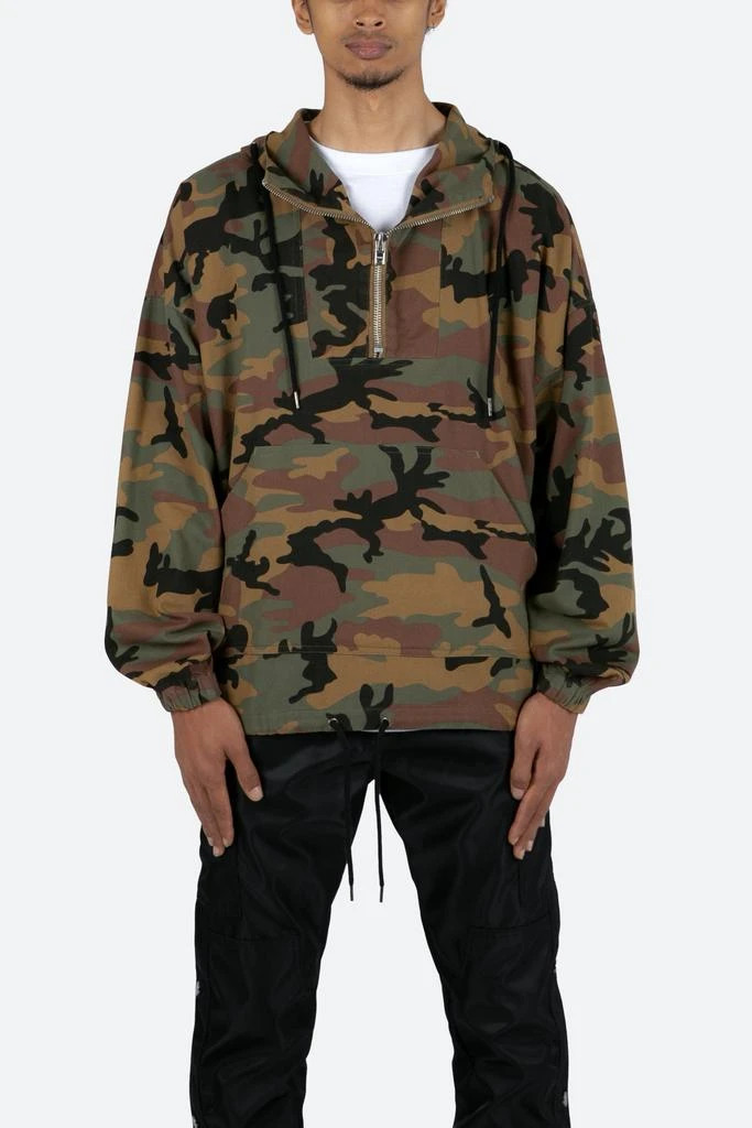 商品MNML|Quarter Zip Jacket - Camo,价格¥127,第1张图片