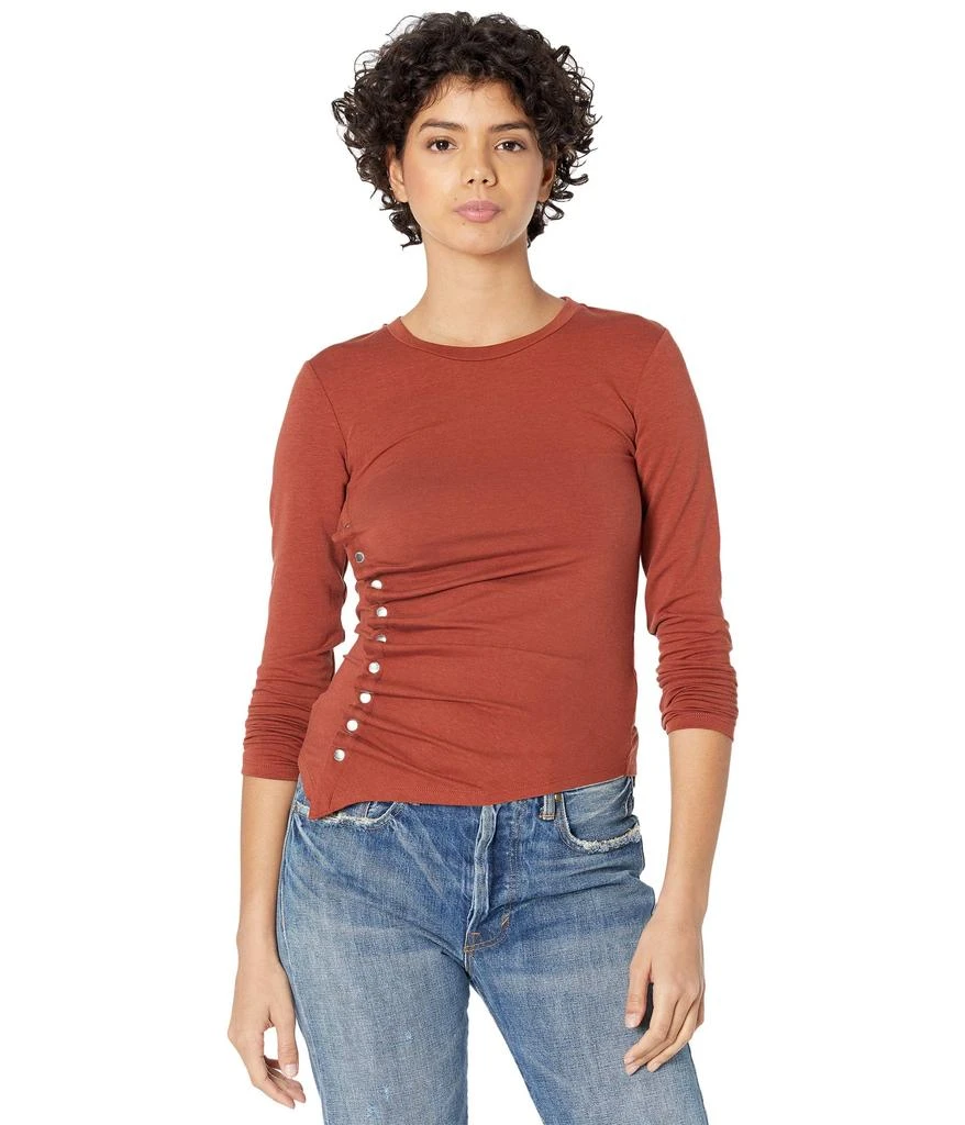 商品ALL SAINTS|Hatti Long Sleeve Tee,价格¥153,第1张图片