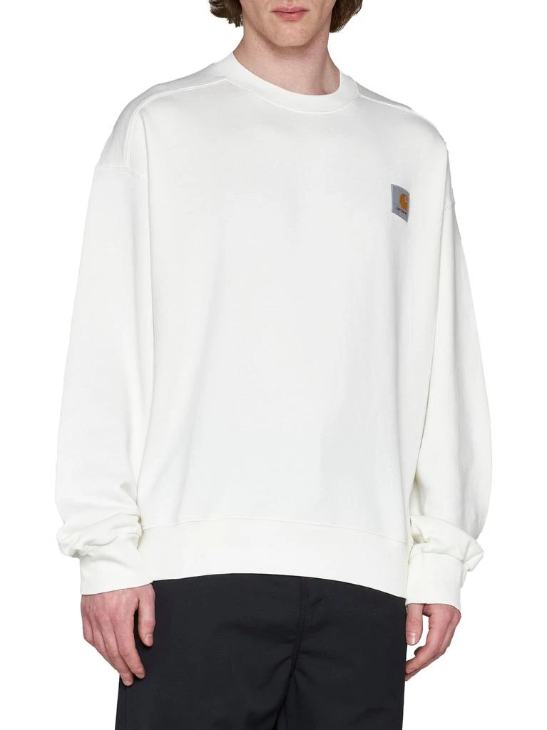 商品Carhartt WIP|Carhartt WIP Nelson Logo-Patch Crewneck Sweatshirt,价格¥557,第2张图片详细描述