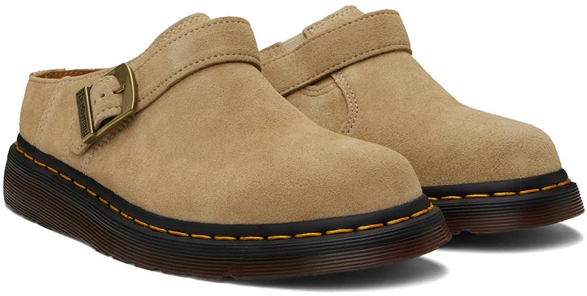 商品Dr. Martens|Beige Isham Slingback Mules,价格¥946,第4张图片详细描述