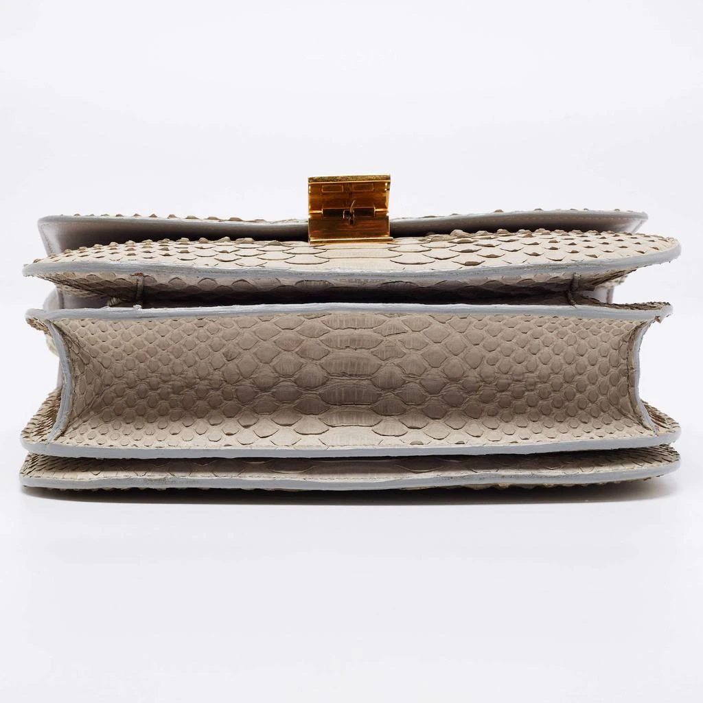 Celine Grey Python Medium Classic Box Shoulder Bag 商品