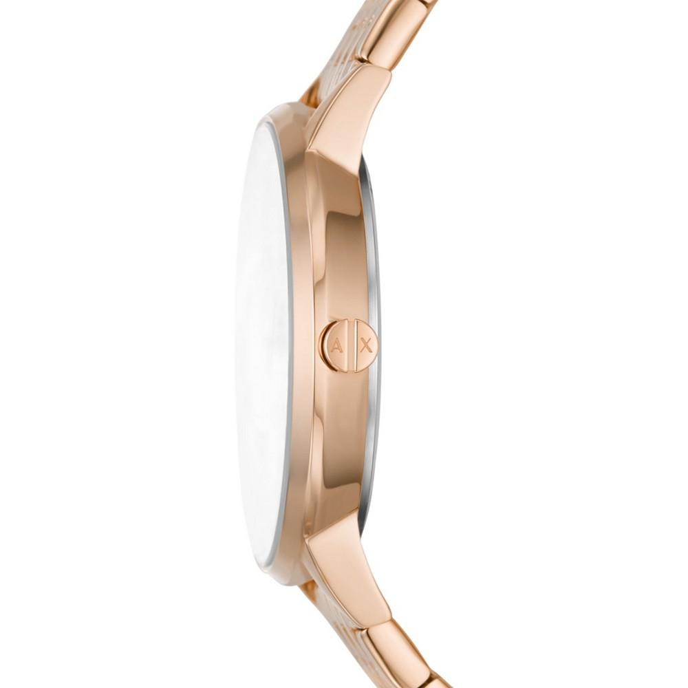 Women's Three-Hand Rose Gold-Tone Stainless Steel Bracelet Watch, 36mm商品第2张图片规格展示