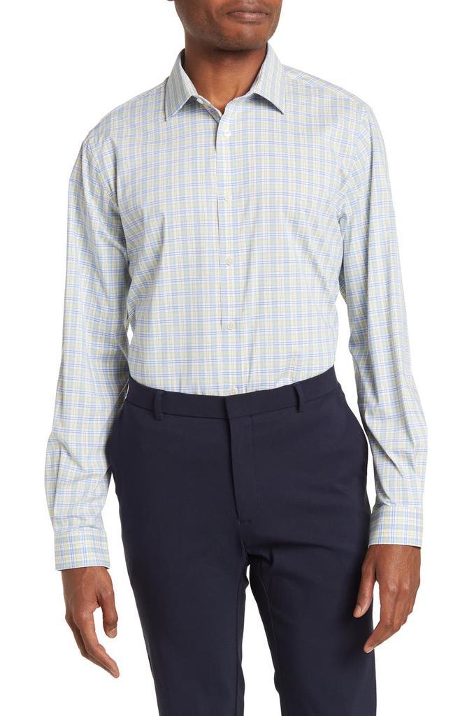 商品Tommy Hilfiger|Slim Fit All-Seasons Stretch Long Sleeve Dress Shirt,价格¥219,第1张图片