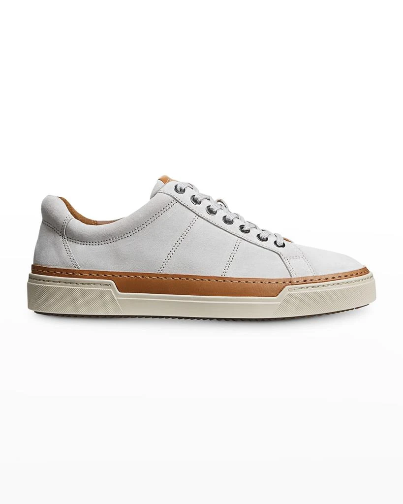 商品Allen Edmonds|Men's Porter City Leather Low-Top Sneakers,价格¥1472,第1张图片