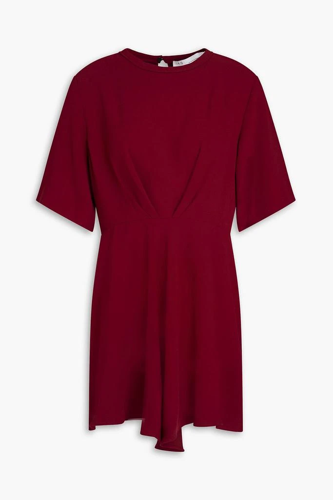商品IRO|Demeteros open-back pleated crepe mini dress,价格¥430,第1张图片