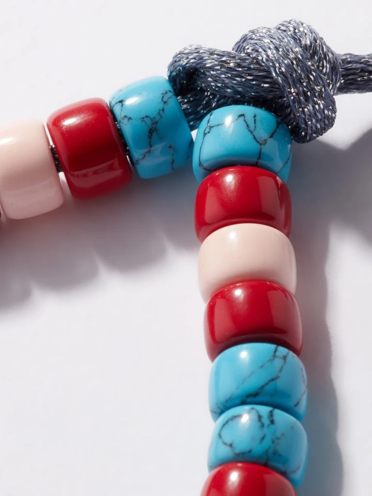 商品CAROLINA BUCCI|FORTE multi-stone beaded bracelet,价格¥5371,第4张图片详细描述