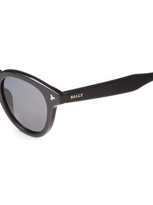 商品Bally|49MM Oval Sunglasses,价格¥732,第3张图片详细描述