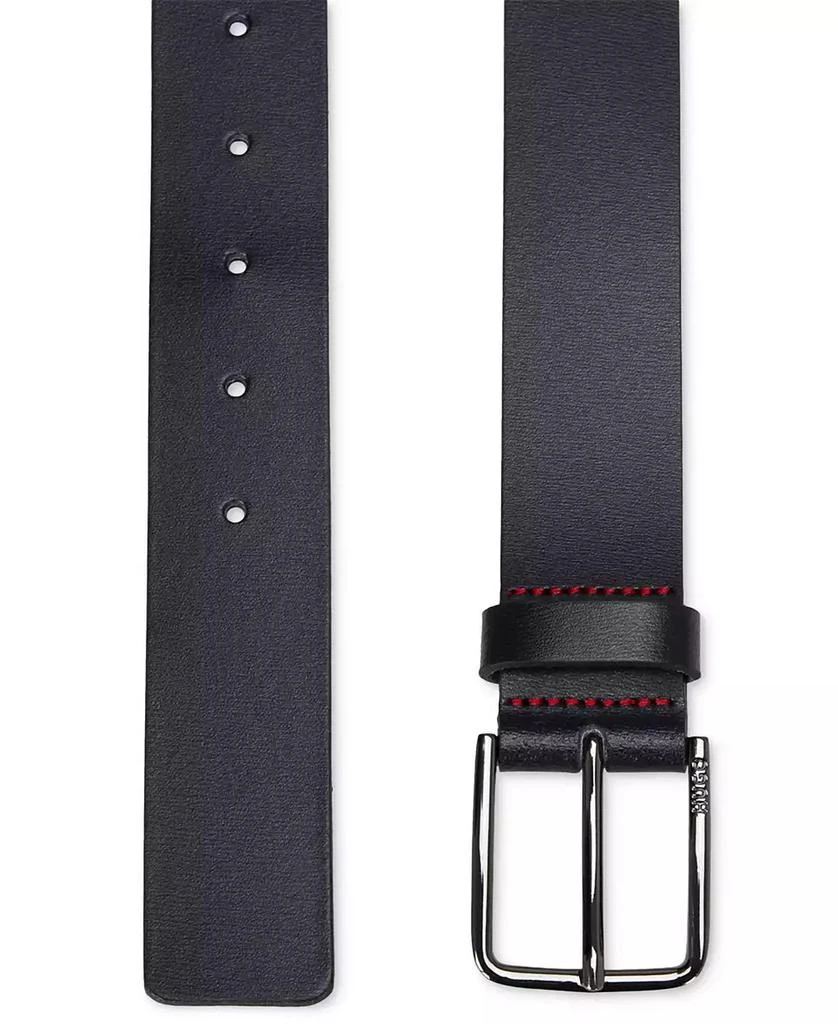 商品Hugo Boss|Men's Gerik Grainy Italian Leather Belt,价格¥378,第2张图片详细描述