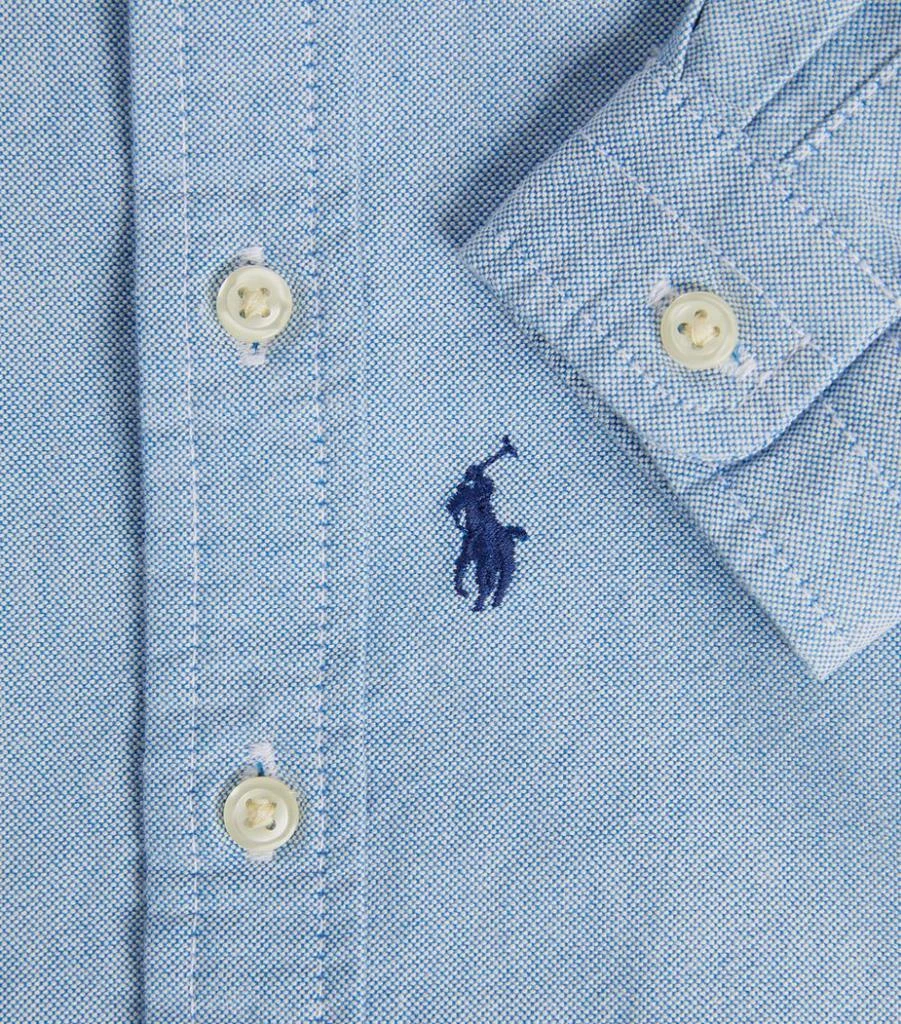 商品Ralph Lauren|Cotton Polo Pony Shirt (3-24 Months),价格¥793,第3张图片详细描述
