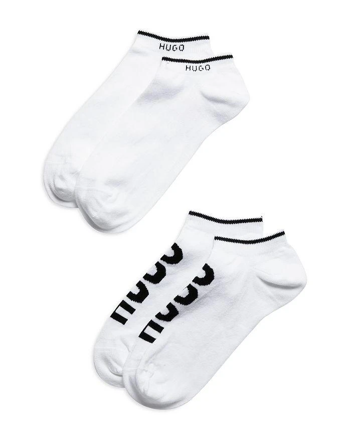 商品Hugo Boss|Logo Ankle Socks, Pack of 2,价格¥90,第1张图片