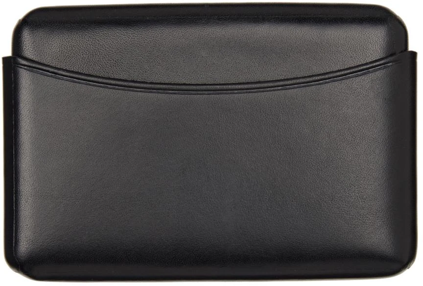 商品Lemaire|Black Molded Card Holder,价格¥2010,第1张图片