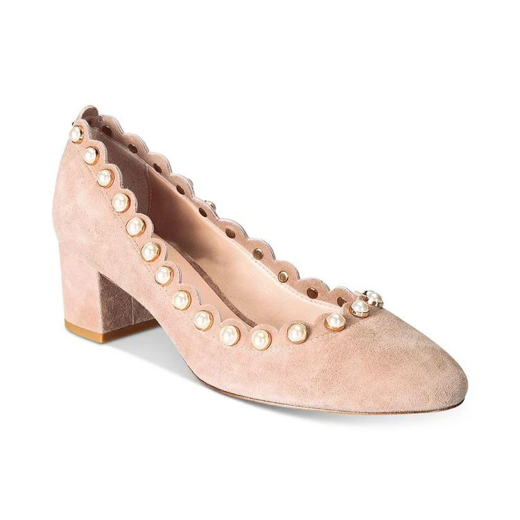 商品Kate Spade|珍珠装饰粗跟鞋,价格¥1029,第1张图片