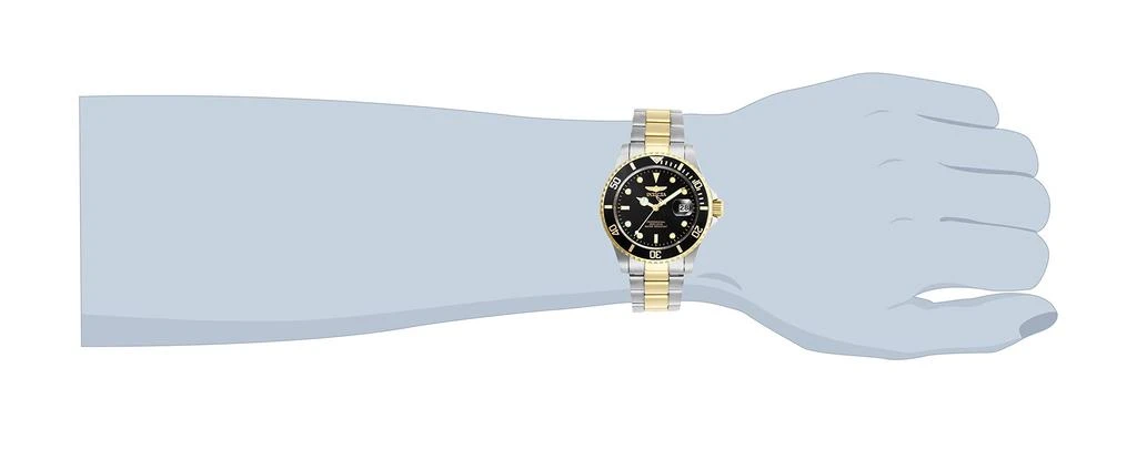 商品Invicta|Invicta Men's Pro Diver Quartz Watch with Stainless Steel Strap,价格¥449,第5张图片详细描述