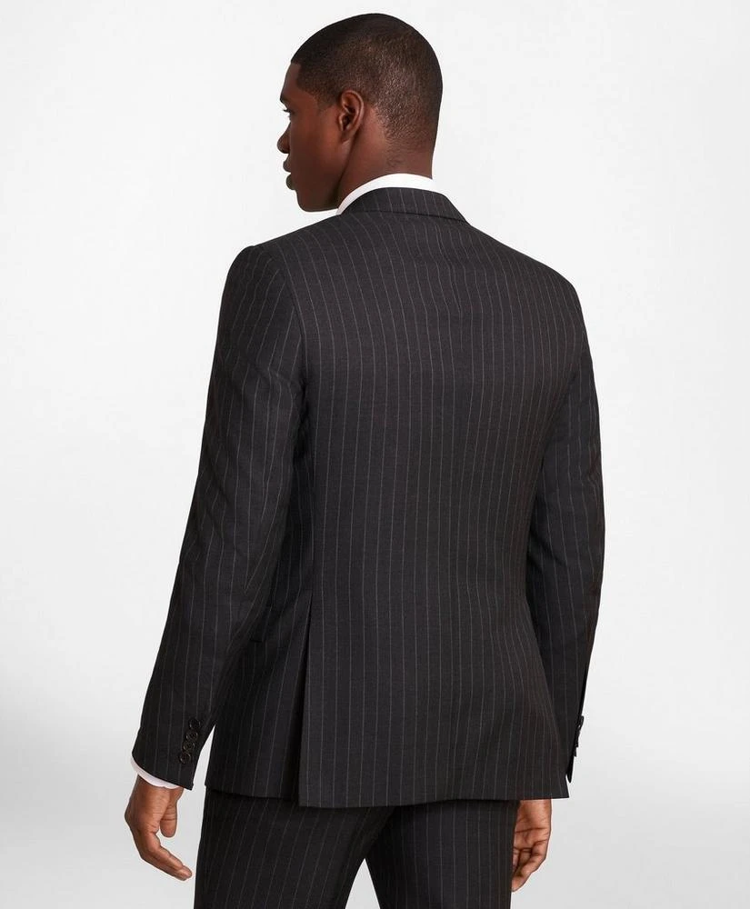 商品Brooks Brothers|Brooks Brothers Regent-Fit Striped Wool Twill Suit Jacket,价格¥1197,第4张图片详细描述