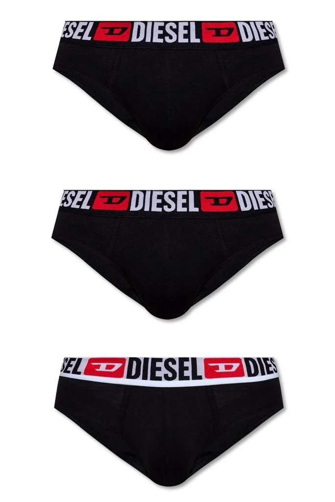 商品Diesel|Diesel Branded Three Pack Briefs,价格¥221,第1张图片