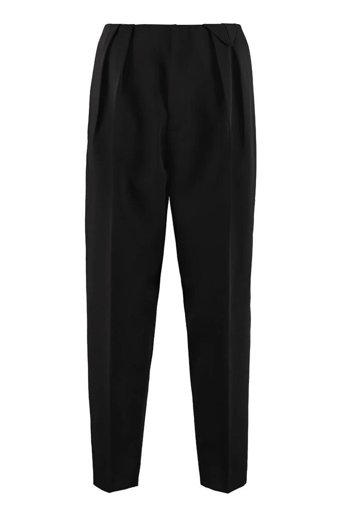 商品Bottega Veneta|BOTTEGA VENETA WOOL CROPPED TROUSERS,价格¥3661,第1张图片