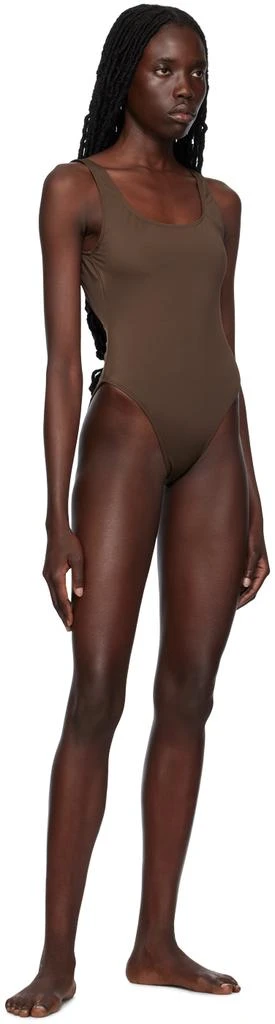 商品Saturdays NYC|Brown Madeline One-Piece Swimsuit,价格¥793,第4张图片详细描述