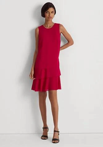商品Ralph Lauren|Ralph Lauren Georgette Shift Dress,价格¥469,第1张图片