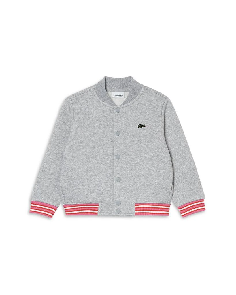 商品Lacoste|Boys' Lacoste Button Down Fleece Sweatshirt - Little Kid, Big Kid,价格¥733,第1张图片详细描述