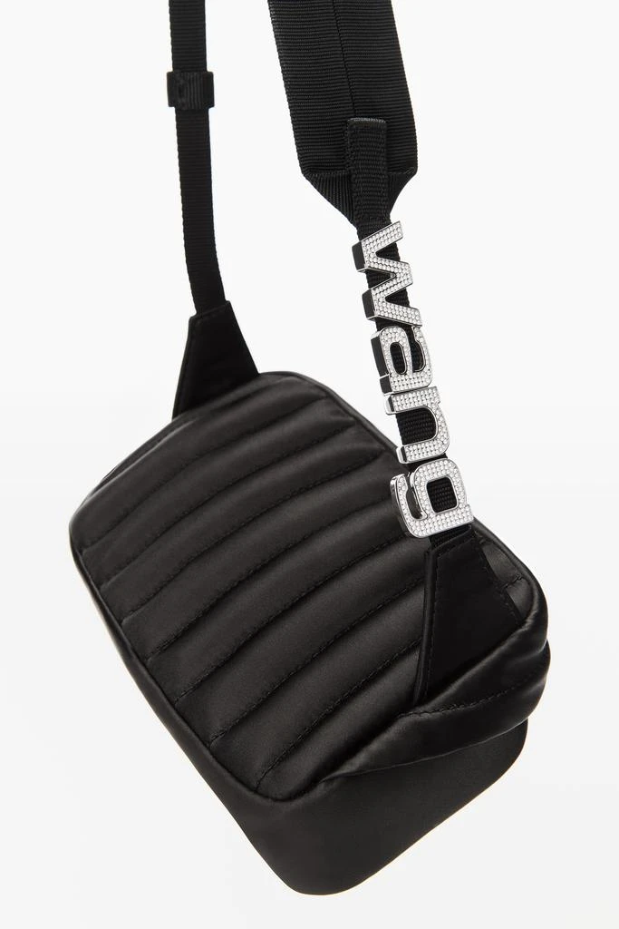 商品Alexander Wang|HEIRESS CROSSBODY BAG IN SATIN,价格¥2196,第4张图片详细描述