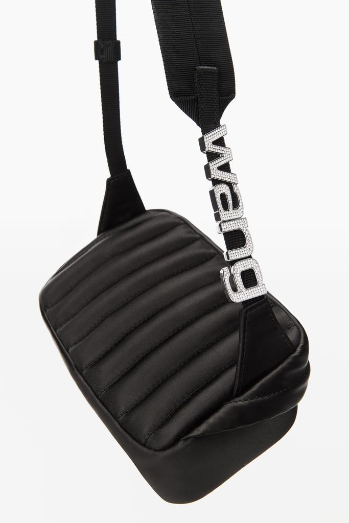 商品Alexander Wang|HEIRESS CROSSBODY BAG IN SATIN,价格¥2969,第6张图片详细描述