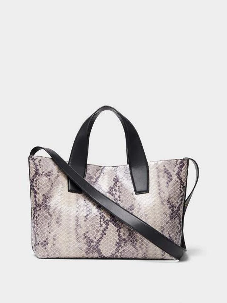 商品DKNY|Snake Embossed Leather Medium Shopper Tote,价格¥1510,第1张图片