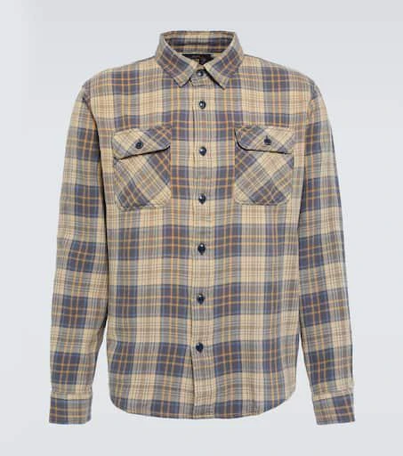 商品RRL|Matlock jacquard cotton overshirt,价格¥1576,第1张图片