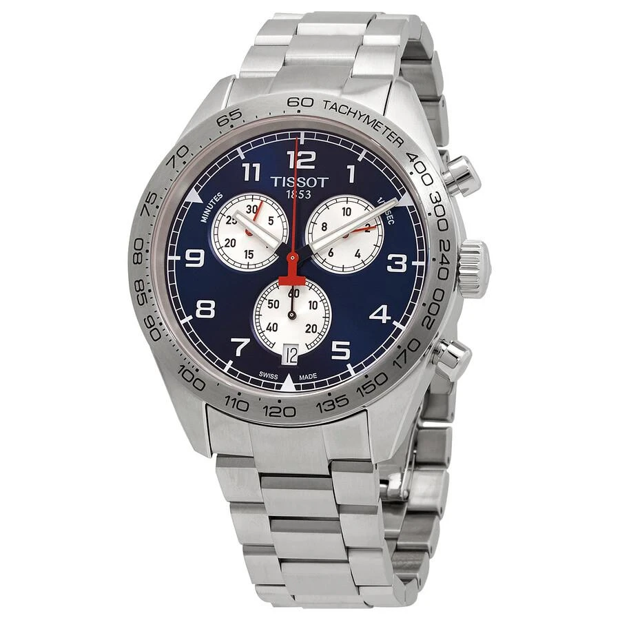 商品Tissot|T-Sport Chronograph Quartz Blue Dial Men's Watch T131.617.11.042.00,价格¥2184,第1张图片