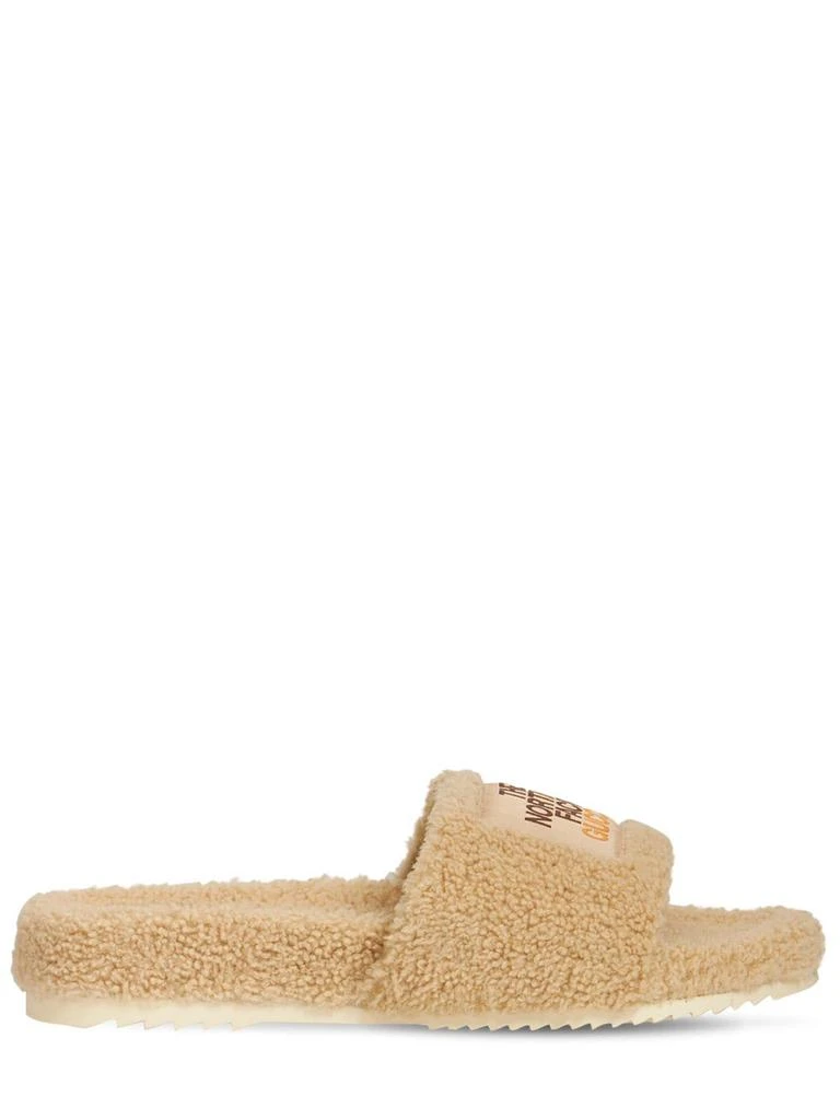 商品Gucci|X The North Face Wool Slide Sandals,价格¥6883,第1张图片