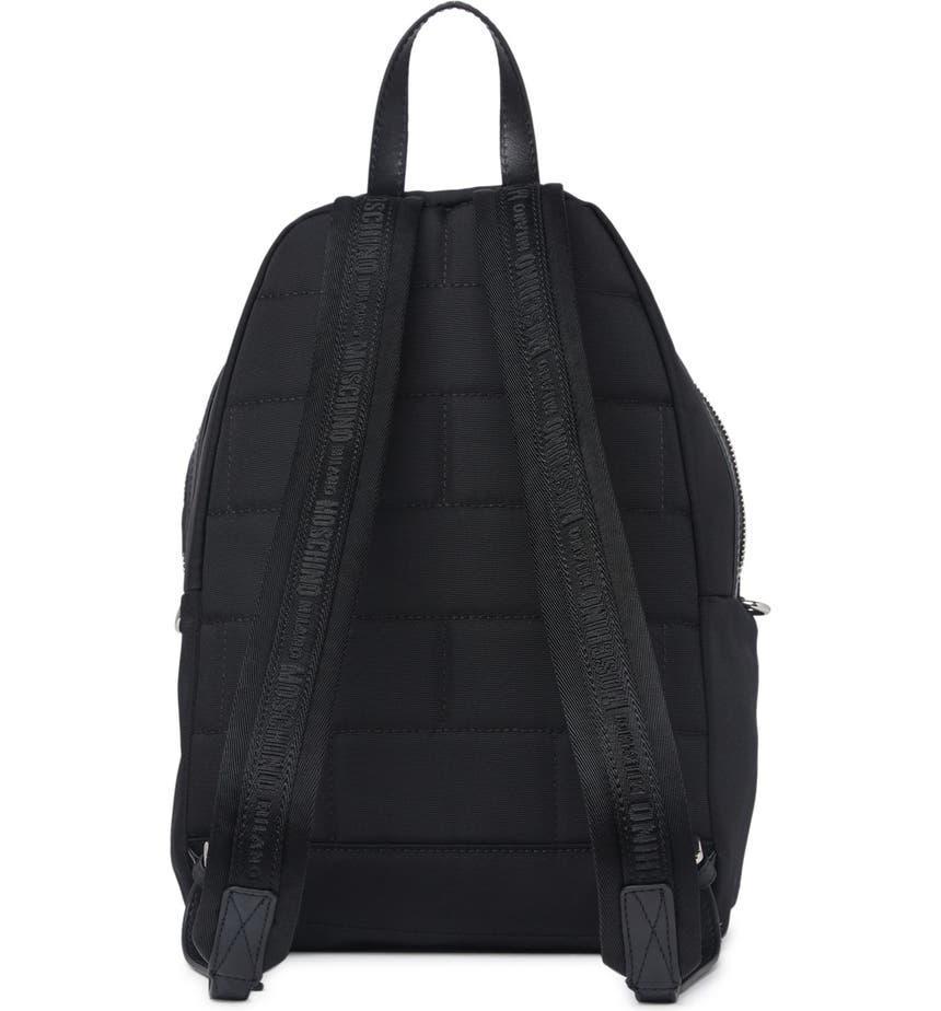 商品Moschino|Brand Logo Backpack,价格¥3292,第5张图片详细描述